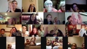 Derrin virtual show audience snapshot